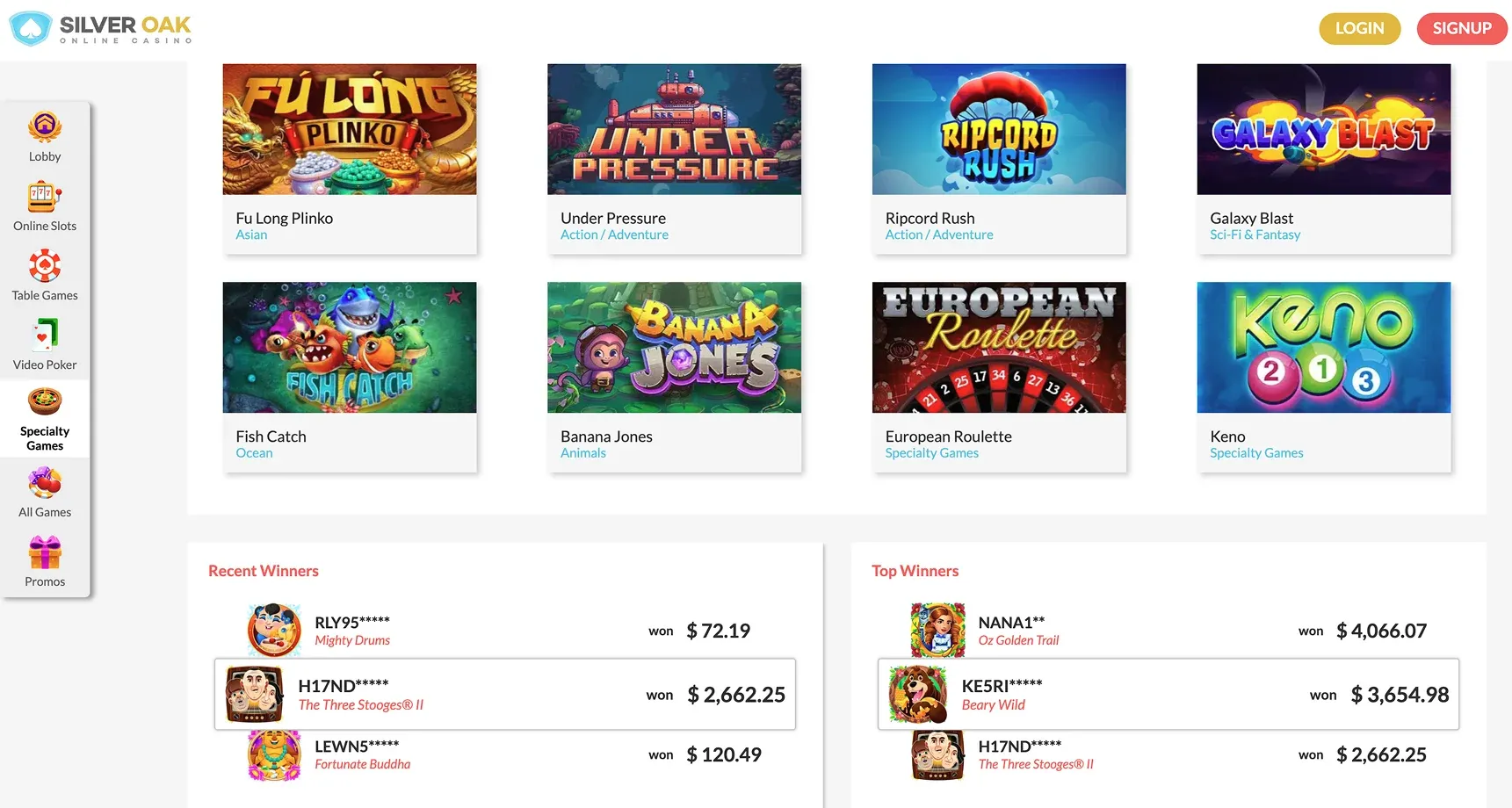 Silver Oak Casino Silver Oak Casino